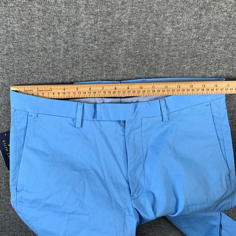 Polo Ralph Lauren Chino Pants Men 32x31 Stretch Slim Fit Trousers NEW - Picture 6 of 13